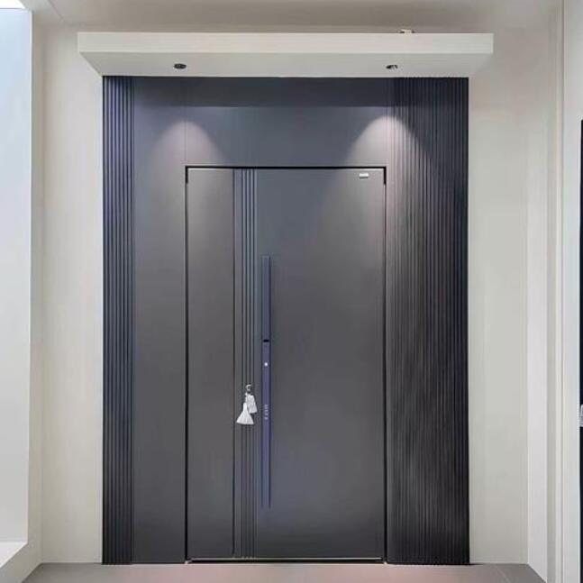 一门一景铸铝门的特点