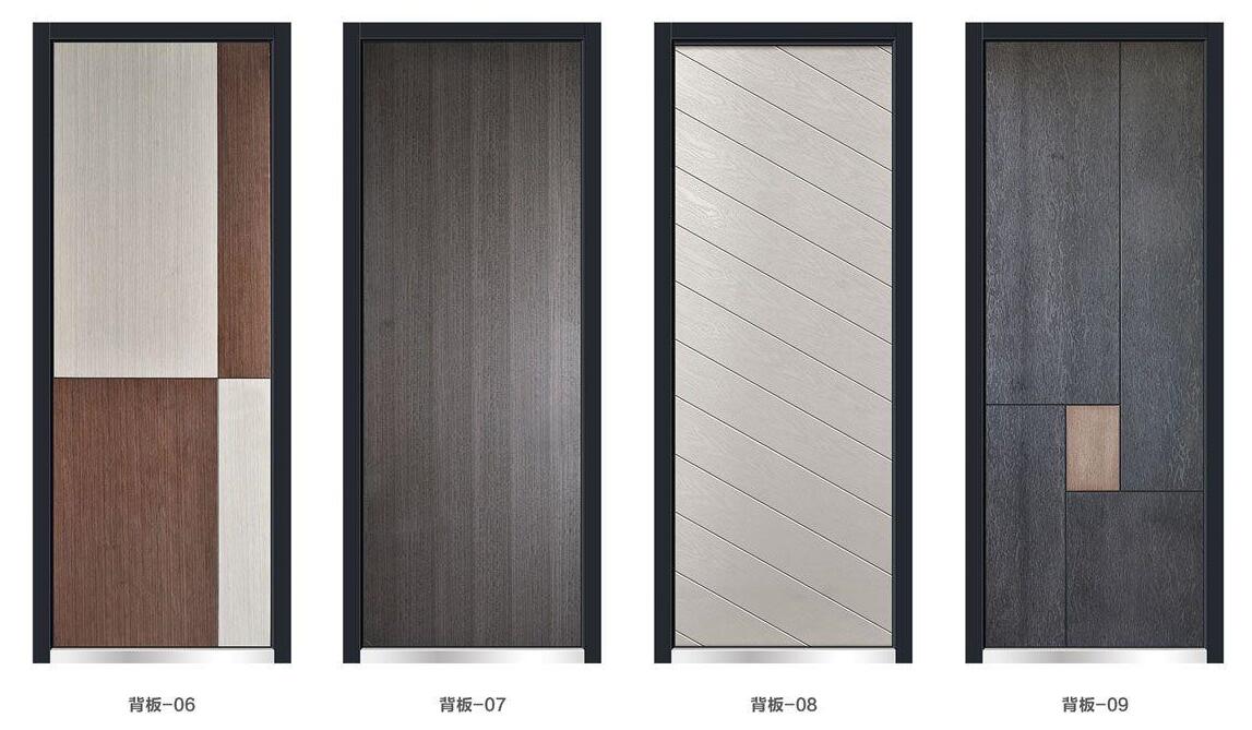 多层实木可选背板
