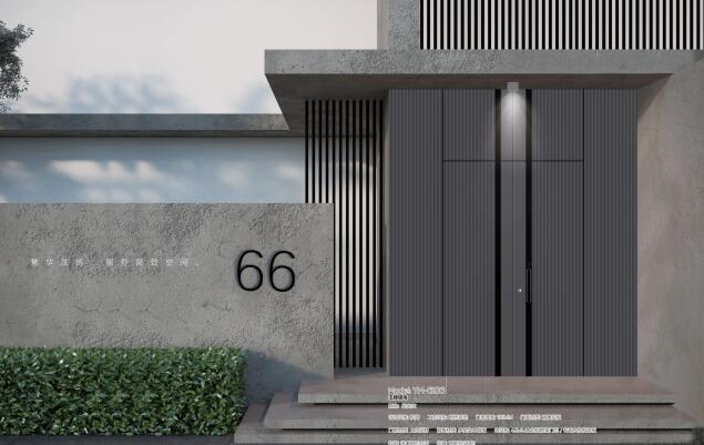 铸铝门厂家细说一门一景铸铝门